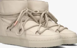 INUIKII vachtlaarzen full leather creme Clearance