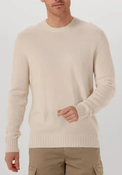LEURINK KNIT trui rifredo o-neck creme Clearance
