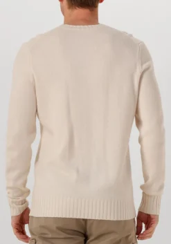 LEURINK KNIT trui rifredo o-neck creme Clearance
