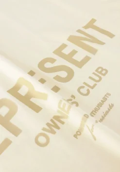 REPRESENT t-shirt owners club t shirt creme
