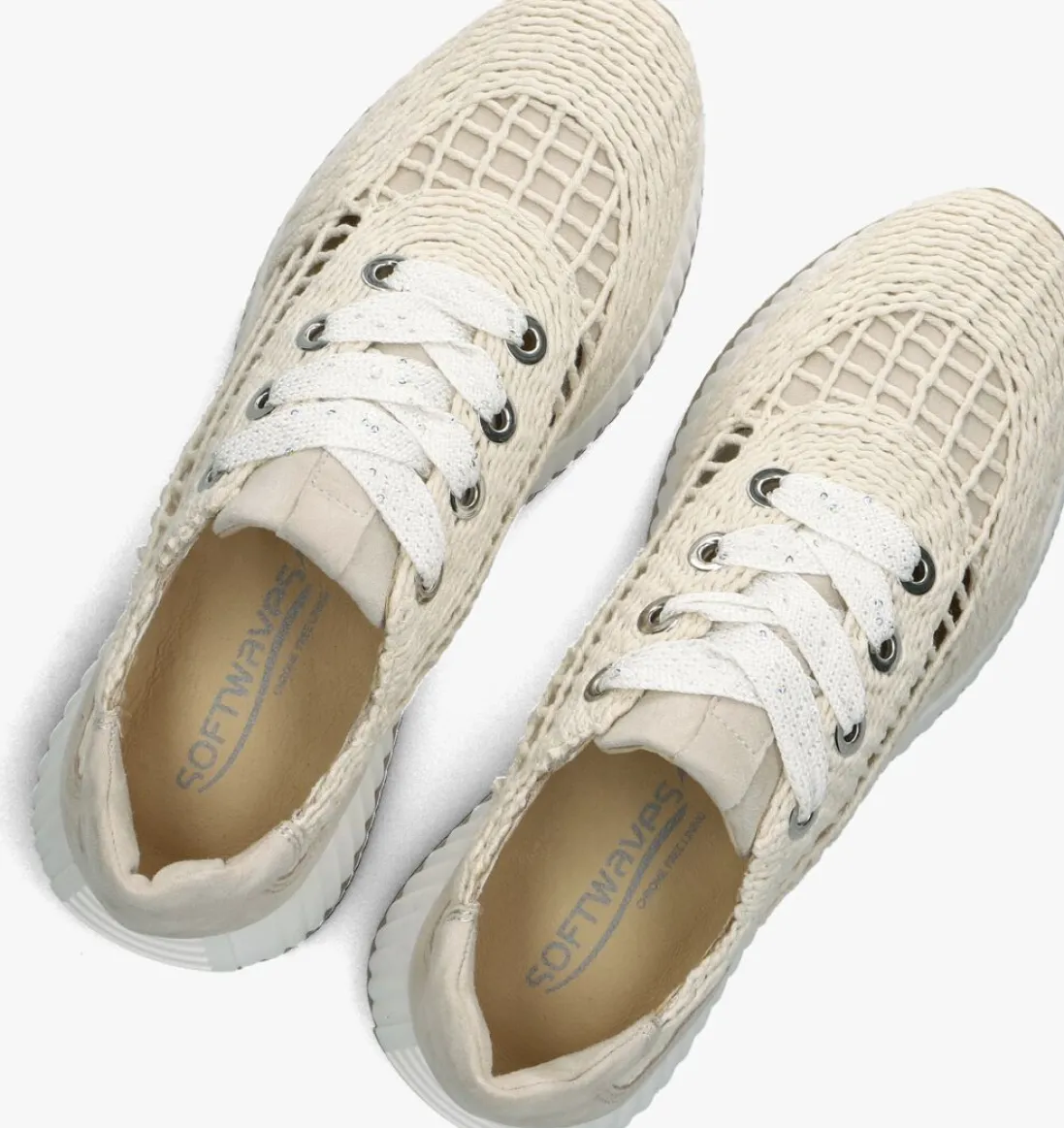 SOFTWAVES lage sneakers 8.95.04 creme