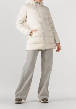 WOOLRICH gewatteerde jas shirley jacket creme Discount