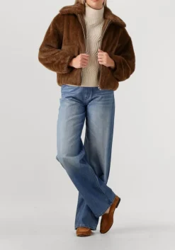 DANTE6 nuit coated wide leg jeans lichtblauw Discount