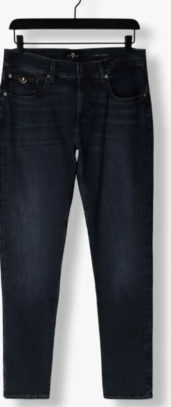 7 FOR ALL MANKIND e slim fit jeans slimmy tapered special editon stretch tek comma donkerblauw Online