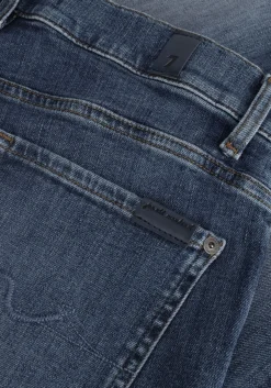 7 FOR ALL MANKIND e skinny jeans hw skinny slim illusion alleyway with raw cut donkerblauw Clearance