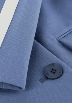 ALIX THE LABEL e blazer ladies woven stripe tape blazer donkerblauw Online