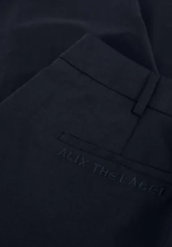 ALIX THE LABEL e wijde broek ladies woven clean pants donkerblauw Online