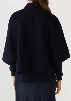 ALTER EGO e faux fur jas lena donkerblauw Hot