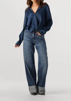 AMAYA AMSTERDAM e blouses quinty donkerblauw Discount