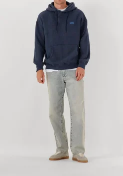 AMERICAN VINTAGE e sweater doven hoodie donkerblauw New