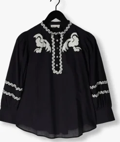 ANTIK BATIK e blouses dali blouse donkerblauw Discount