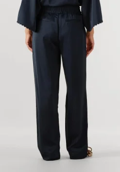 BRUUNS BAZAAR e wijde broek bbzalia pants donkerblauw Sale