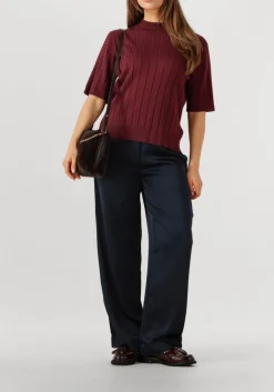 BRUUNS BAZAAR e wijde broek bbzalia pants donkerblauw Sale