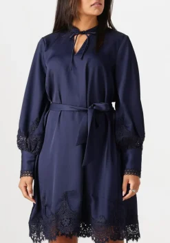 BRUUNS BAZAAR e mini jurk felicia dress donkerblauw Online