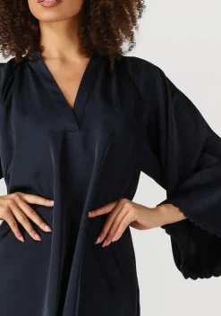 BRUUNS BAZAAR e mini jurk bbwendisa dress donkerblauw Online