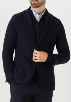 CIRCOLO e colberts diagonal jacket donkerblauw