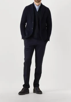 CIRCOLO e colberts diagonal jacket donkerblauw