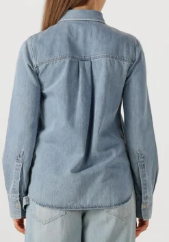 CLOSED e blouses classic shirt donkerblauw Sale