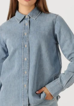 CLOSED e blouses classic shirt donkerblauw Sale