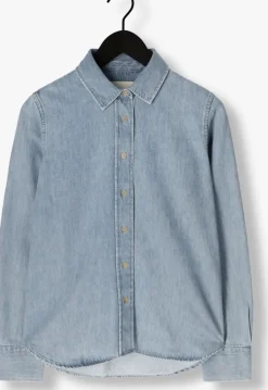 CLOSED e blouses classic shirt donkerblauw Sale