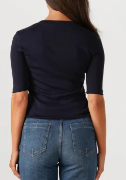 CLOSED e top crewneck shortsleeve donkerblauw Clearance