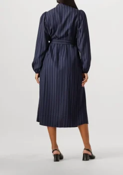 CO'COUTURE e midi jurk lulu dress donkerblauw Discount
