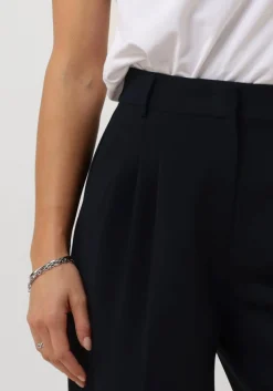 CO'COUTURE e pantalon vola pleated long pant donkerblauw Outlet