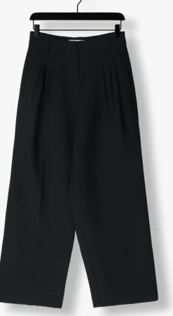 CO'COUTURE e pantalon vola pleated long pant donkerblauw Outlet