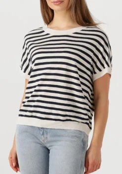 DES PETITS HAUTS e top alexi donkerblauw Sale