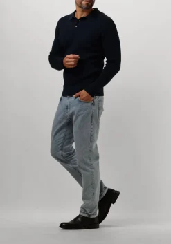 DRYKORN e polo tesuan donkerblauw Outlet