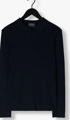 DRYKORN e polo tesuan donkerblauw Outlet