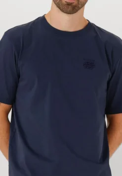 FILLING PIECES e t-shirt t-shirt embroidered knot donkerblauw Online