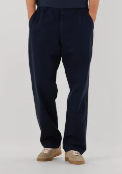 FORÉT e forét chino clay twill pants donkerblauw
