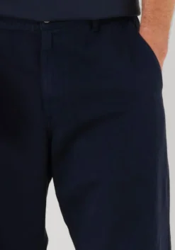 FORÉT e forét chino clay twill pants donkerblauw