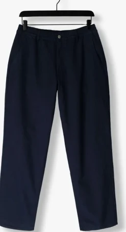 FORÉT e forét chino clay twill pants donkerblauw