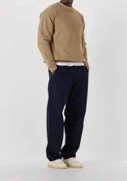 FORÉT e forét chino clay twill pants donkerblauw