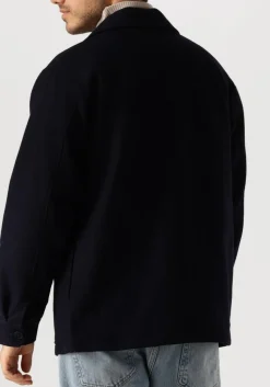 FORÉT e forét jack lodge wool jacket donkerblauw Outlet