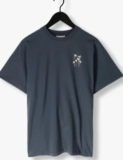 FORÉT e forét t-shirt flora t-shirt donkerblauw Discount
