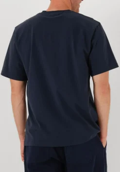 FORÉT e forét t-shirt flag t-shirt donkerblauw Outlet