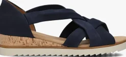 GABOR e sandalen met hak 782 donkerblauw