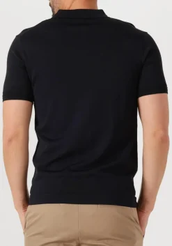 GENTI e polo polo zip ss k2053-1260 donkerblauw Online