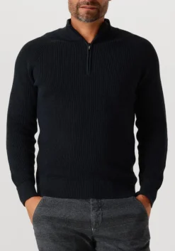 GENTILUOMO e trui turtle zip donkerblauw Outlet