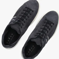 HOGAN e lage sneakers h580 allacciato h slash donkerblauw Clearance