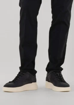 HOGAN e lage sneakers h580 allacciato h slash donkerblauw Clearance