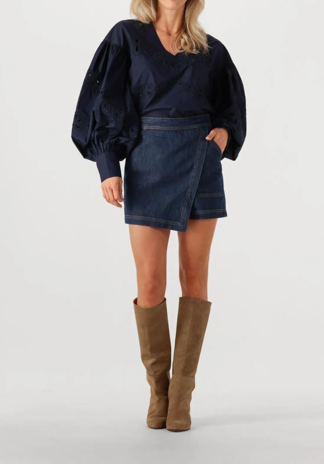 IBANA e blouses torin donkerblauw Sale