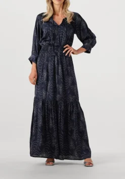 IBANA e maxi jurk dyani donkerblauw Clearance