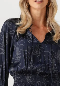 IBANA e maxi jurk dyani donkerblauw Clearance