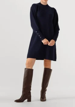 JANICE e midi jurk clay donkerblauw Online