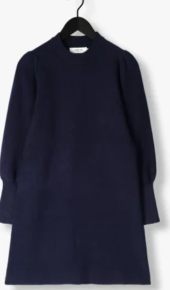 JANICE e midi jurk clay donkerblauw Online