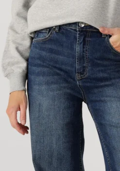 JANICE e wide jeans mason donkerblauw New